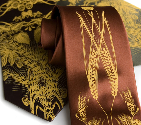 Floral Print Neckties: Botanical Print Ties & Scarves