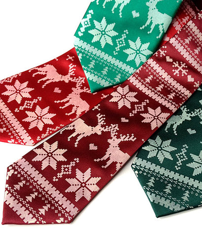 Holiday Theme Ties & Scarves