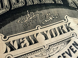 Sand Brooklyn Typography Scarf. New York City print. By Cyberoptix