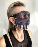 Juno Face Mask, Vintage Synthesizer Fitted Face Cover