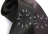 Altimeter Print Ties.