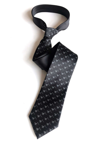 Anvil Necktie. Blacksmith, Metalworking Print Tie