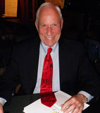 Astronaut Al Worden wears Apollo Cockpit necktie