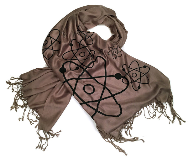 Atom Pashmina Scarf, by Cyberoptix