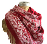 red bandana scarf