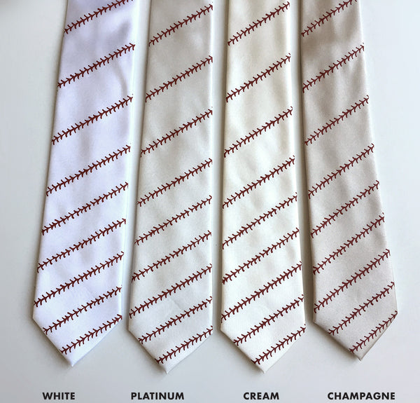Platinum Herringbone Kids Necktie Platinum Herringbone Kids Necktie