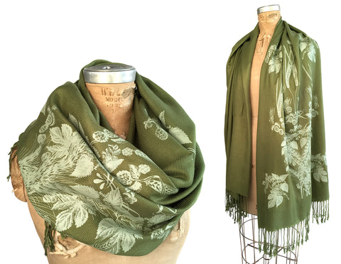 Wedding Custom Color Scarves, Traditional Weight Pashminas