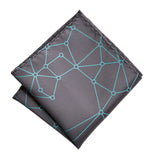 Blockchain Pattern Handkerchief, Hacker Gifts, by Cyberoptix