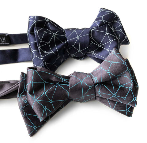 Blockchain Bow Tie, Decentralized Distributed Network Visualization Tie