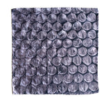 Bubble wrap print pocket silk