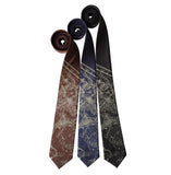 Capricorn Goat Neckties, Zodiac Star Chart Print Ties, by Cyberoptix