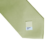 Light Green solid color necktie, by Cyberoptix Tie Lab