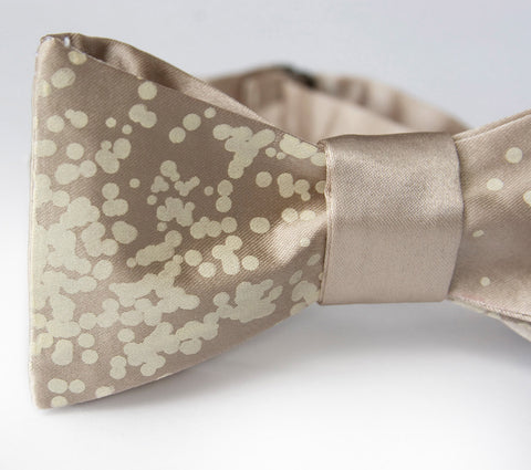 Champagne and Caviar Bow Tie