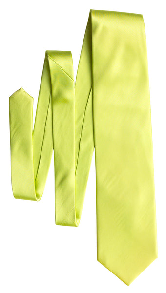 lemon green tie