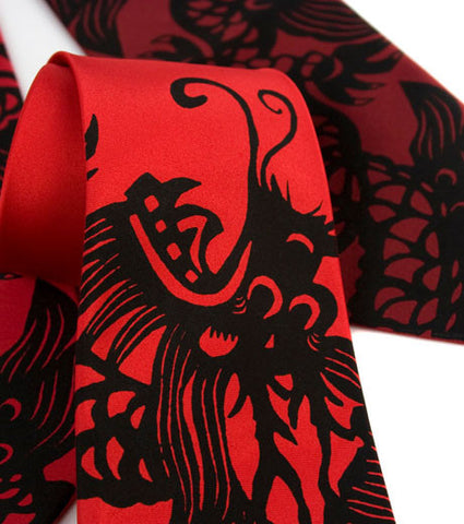 Chinese Dragon Necktie