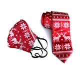 Christmas Sweater Necktie. Ugly Holiday Sweater tie.