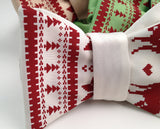 White Ugly Holiday Sweater bow ties, by Cyberoptix