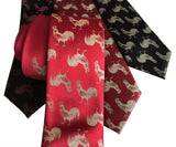Fire Rooster Printed Men's Ties, Cyberoptix Tie Lab