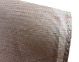 Khaki Linen Wedding Pocket Square, "Packard" by Cyberoptix