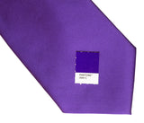 Deep Purple solid color tie, by Cyberoptix Tie Lab