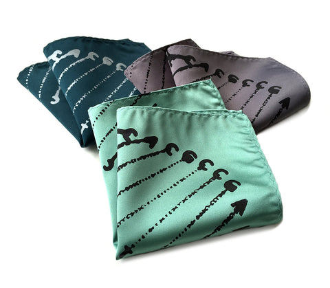 DNA Double Helix Pocket Square