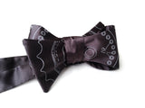 Charcoal Enigma Machine bow tie.