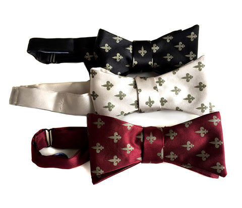 Fleur-de-Lis Bow Tie.