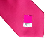 Red-Purple solid color necktie, Fuchsia Pink tie by Cyberoptix Tie Lab