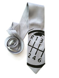 Aluminum Shifter Knob necktie, by Cyberoptix