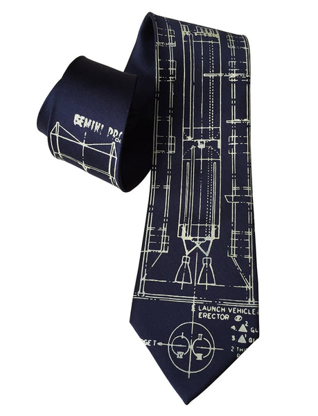 Project Gemini Necktie. Titan Launch Vehicle Diagram Tie