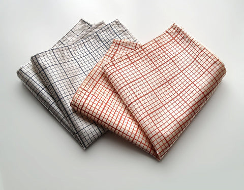 Graph Paper Pocket Square