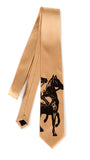 Horse print tie, by cyberoptix. Honey.