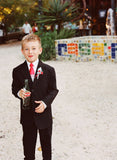 Papel Picado kids tie. Day of the Dead boys necktie.