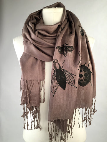 Insect Pashmina Scarf
