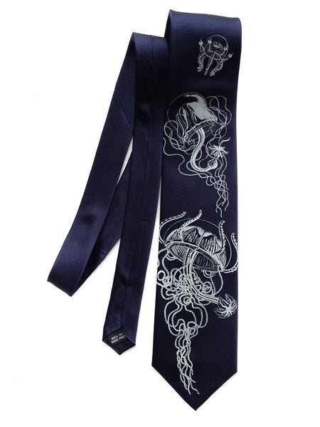 Jellyfish Silk Necktie – Cyberoptix TieLab