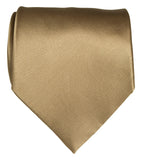 Latte solid color necktie, tan tie by Cyberoptix Tie Lab