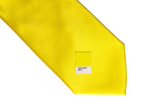 Lemon Yellow solid color tie, by Cyberoptix Tie Lab