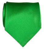 Lime Green solid color necktie, by Cyberoptix Tie Lab