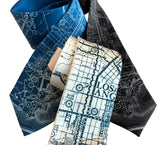 Los Angeles Street Map Necktie. West Coast Print, by Cyberoptix
