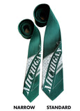 Michigan Necktie, by Cyberoptix. Spartan green and white