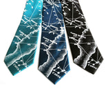 Blue Milky Way Galaxy Neckties, by Cyberoptix