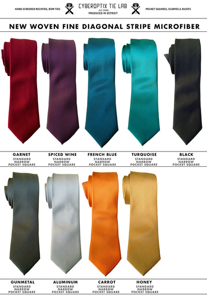 Gear Shift Necktie, fine woven manual shifter tie