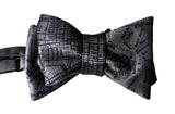 New York City Map Bow Tie