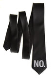 Black No Print Tie, by Cyberoptix Tie Lab