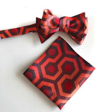 The Shining Inspired Bow Tie, Overlook Hotel Carpet Pattern