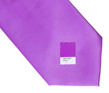Plum Violet solid color tie, by Cyberoptix Tie Lab