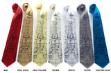 Project Mercury Rocket Neckties.