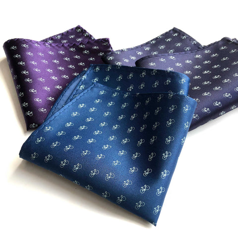 Racing Bike Pocket Square