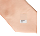 Salmon Pink solid color tie, by Cyberoptix Tie Lab