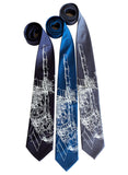 Skylab Men's Tie. NASA Space Station print neckties by Cyberoptix.